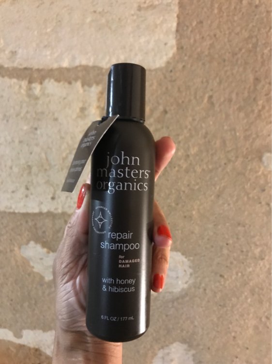 John Organics Honey & Hibiscus Hair Reconstructing Shampoo - ml INCI Beauty