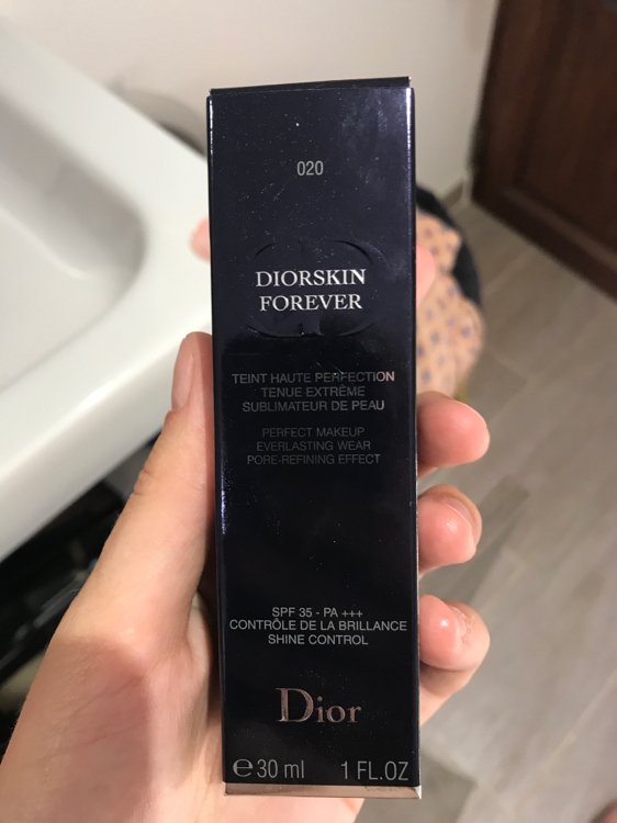 Dior Diorskin Forever 020 Beige Clair - Teint haute perfection tenue extrême  sublimateur de peau - INCI Beauty