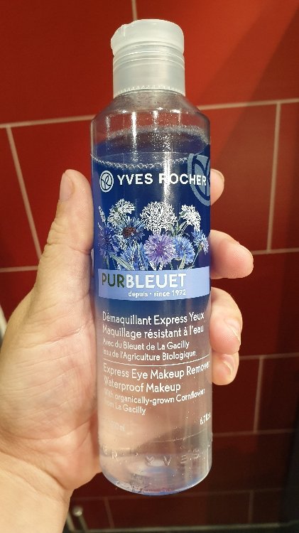 Yves Rocher Purbleuet - Démaquillant express yeux au bleuet - INCI Beauty