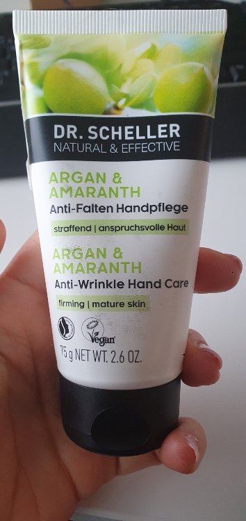Dr. scheller Argan & Amaranth Anti-Wrinkle Hand Care - 75 ml