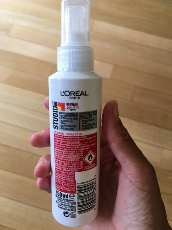 L'Oréal Studio line go create super strong - Gel spray - INCI Beauty