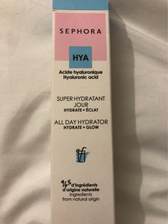 Sephora Hya Super Hydratant Jour Inci Beauty 4337