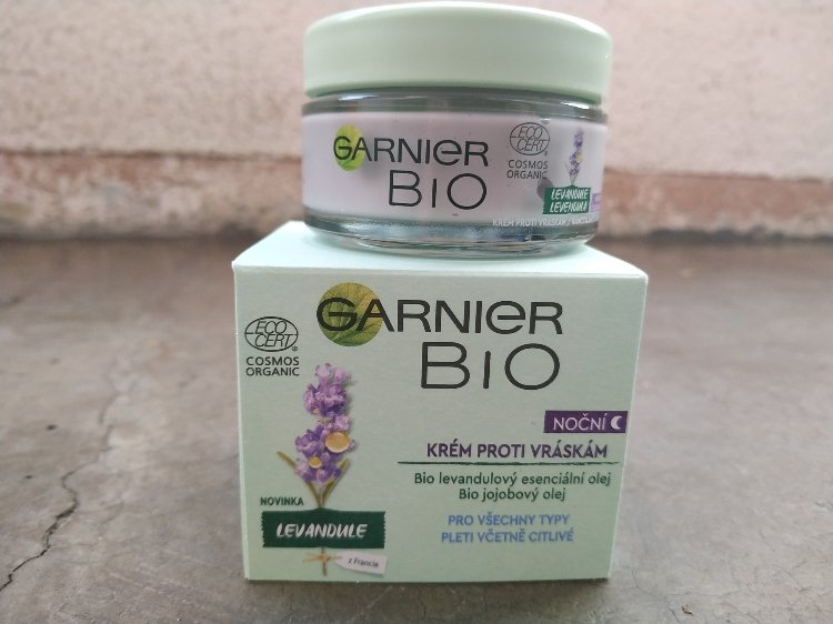 Garnier Bio Night Anti-Wrinkle Cream With Lavender - INCI Beauty