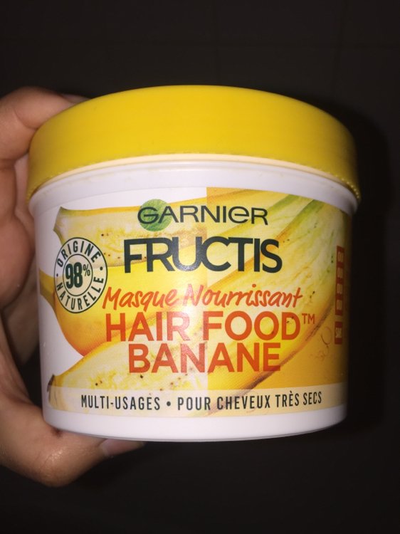 Garnier Fructis Hair Food Banane Masque Nourrissant Inci Beauty
