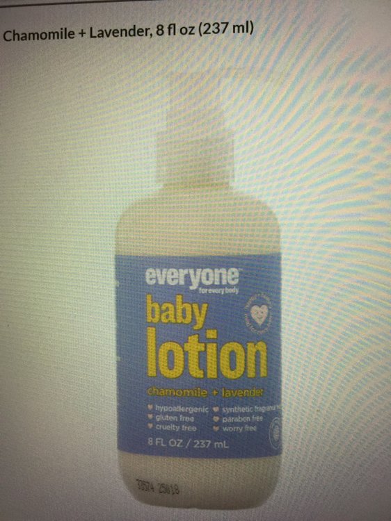 everyone baby lotion