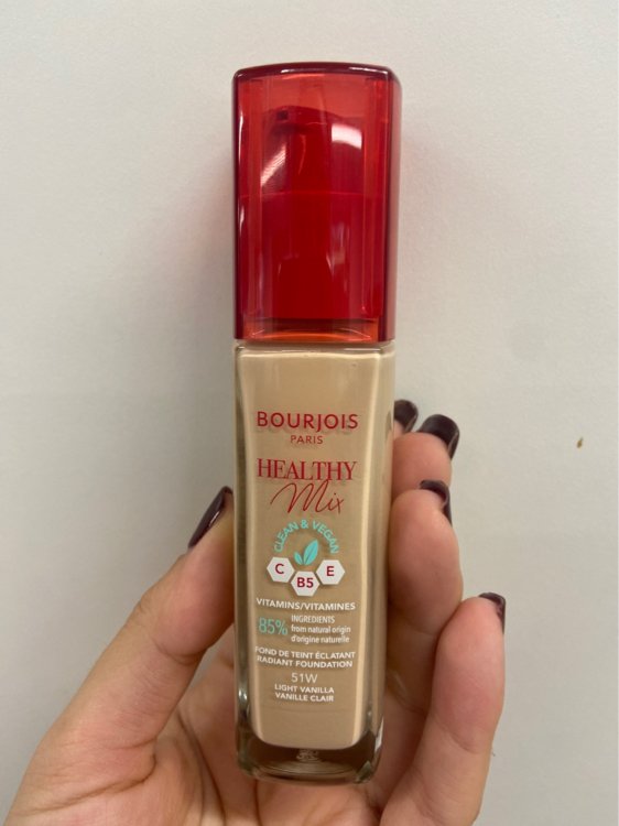 Bourjois Healthy Mix - Radiant Foundation - Light Vanilla - 30 ml - INCI Beauty