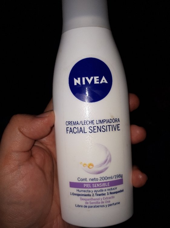 Nivea Crema/leche limpiadora facial sensitive - 200 ml - INCI Beauty