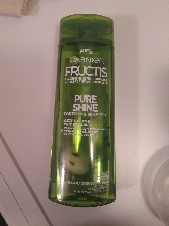 ventilatie Mam Kreta Garnier Fructis Pure Shine Fortifying Shampoo - INCI Beauty