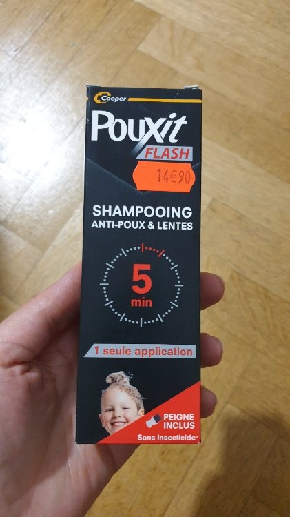 Pouxit Shampooing Flash 100ml - INCI Beauty