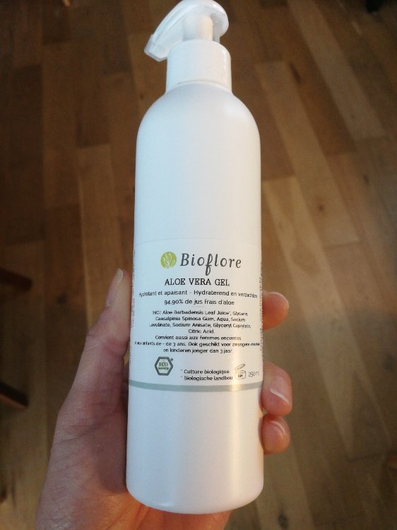 Bioflore Aloe Vera gel - jus frais d'aloe - INCI