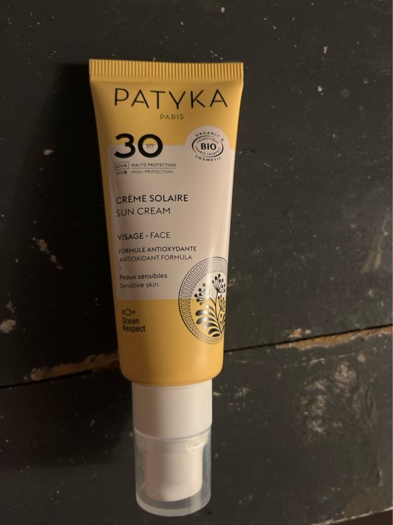 Crème Solaire Visage Bio SPF 30 - PATYKA