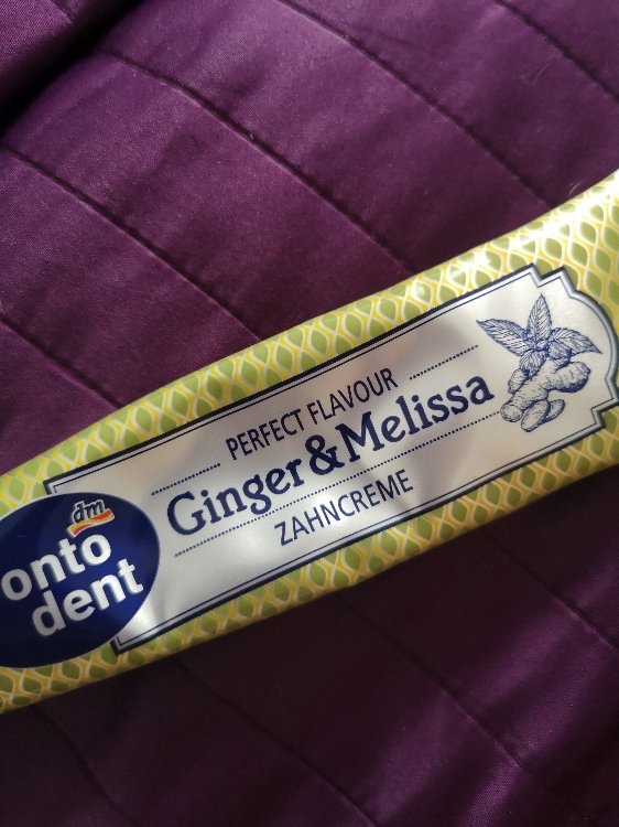 Dontodent Perfect Flavour Ginger Melissa Zahncreme Inci Beauty