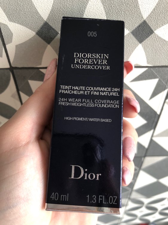 dior forever undercover foundation 005