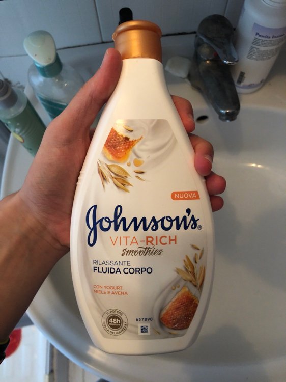 Johnson's Vita-rich Fluida Corpo Rilassante Con Miele Yogurt Avena 400 - INCI Beauty