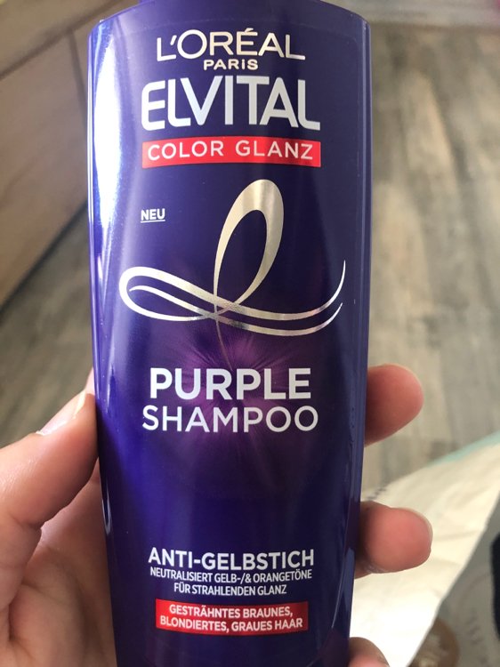 L Oreal Elvital Shampoo Color Glanz Purple Inci Beauty