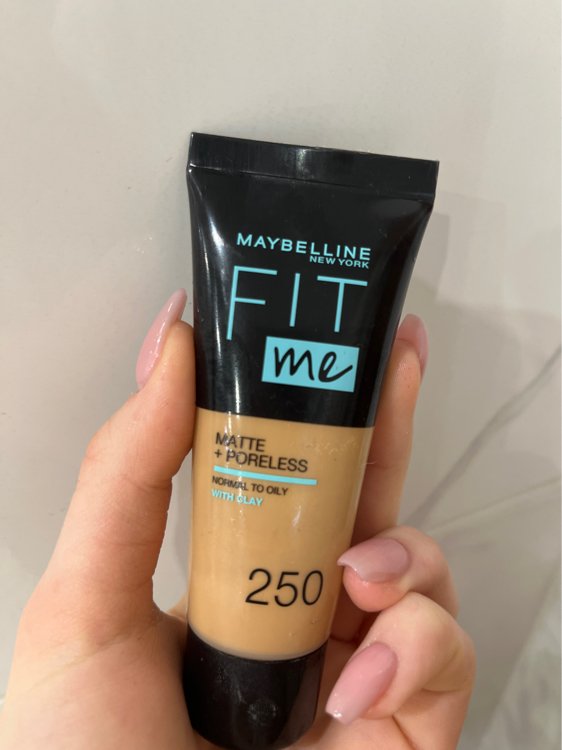 Maybelline Fit Me Foundation Matte + Poreless - 250: Sun Beige - 30 ml -  INCI Beauty