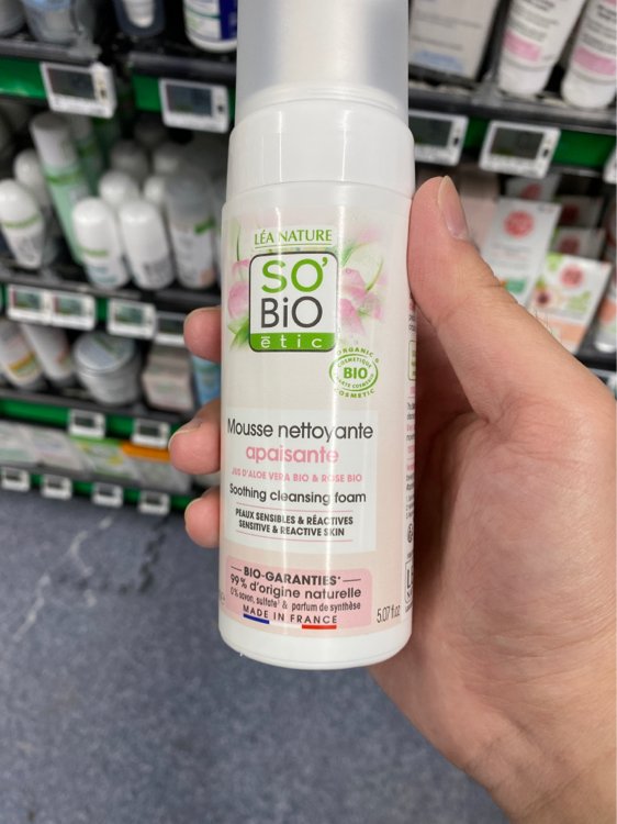So'Bio Étic Soothing Cleansing Foam - 150 ml - INCI Beauty