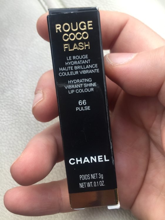 Chanel Rouge Coco Flash - Le Rouge Hydratant Hautre Brillance Couleur  Vibrante - 66 Pulse - 3 g - INCI Beauty