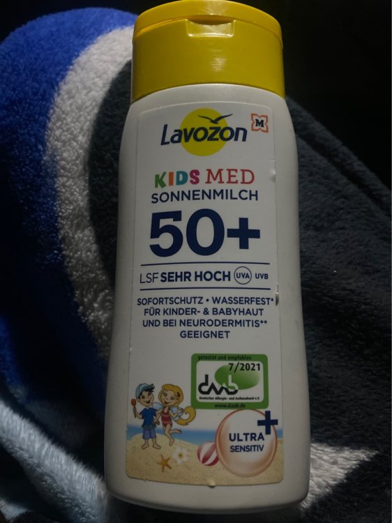 Lavozon Kids Med Sonnenmilch LSF 50+ - INCI Beauty