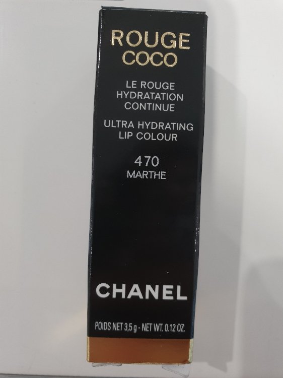 Chanel Rouge Coco 470 Marthe - Le rouge hydratation continue - INCI Beauty