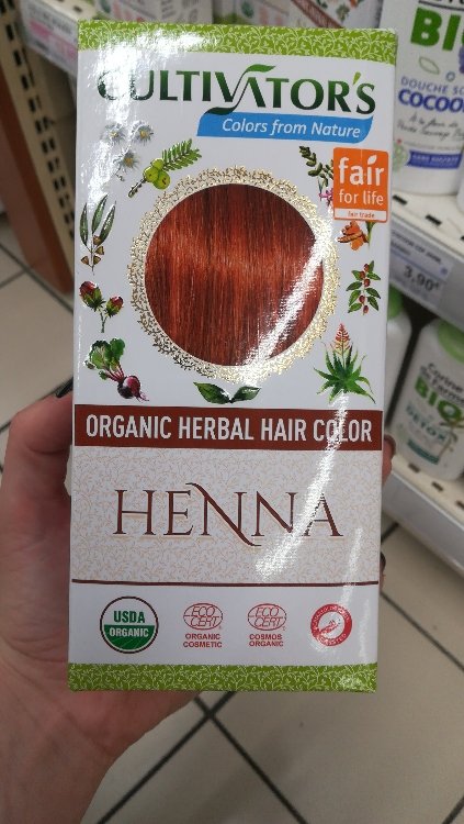 Cultivator's Organic Herbal Hair Color Henna - INCI Beauty