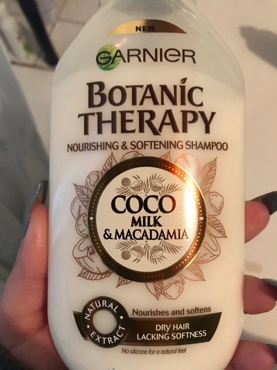 Garnier Dry Hair Shampoo Conditioner Care Ultimate Blends Coconut Milk -  250 ml - INCI Beauty
