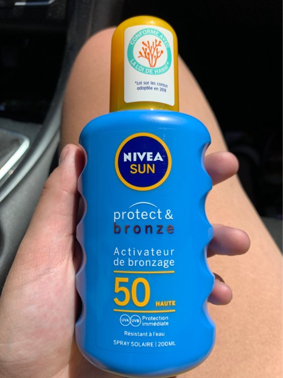 viool Detecteerbaar genoeg Nivea Sun Protect & Bronze FPS 50 - INCI Beauty