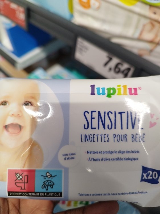 Lingettes pour Bébé Sensitive - Lupilu - Lidl
