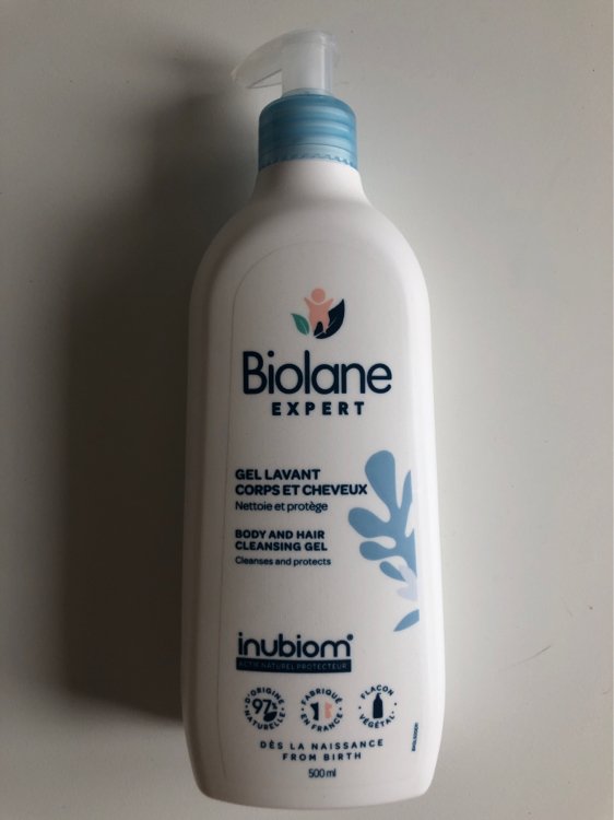 Gel lavant corps et cheveux pour bébé Biolane Expert Bio