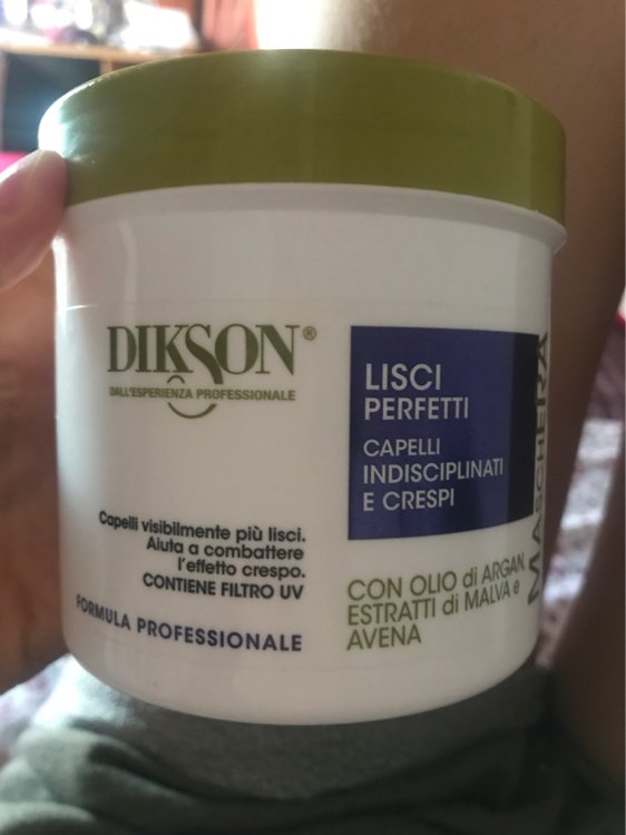 Dikson Maschera Per Capelli Lisci Perfetti Con Olio Di Argan Estratti