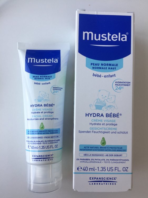 Mustela Hydra Bébé - Crème visage bébé-enfant - INCI Beauty