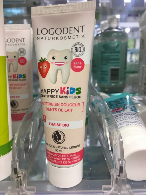 Logodent Happy Kids Dentifrice En Douceur Dents De Lait Inci Beauty