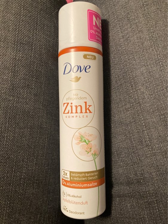 Slutning Ubestemt Styring Dove Deo Spray Deodorant mit Zink Apfelblütenduft - 100 ml - INCI Beauty