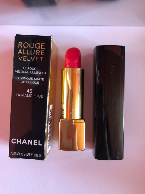 Chanel Rouge Allure Velvet 46 La Malicieuse – Ang Savvy