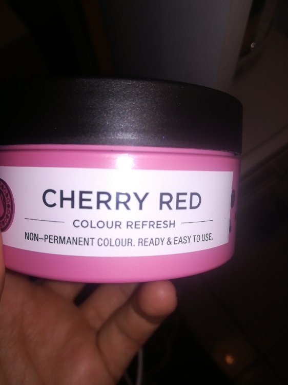 Egen har taget fejl sne hvid Maria Nila Masque Repigmentant Colour Refresh 6.62 Cherry Red - INCI Beauty