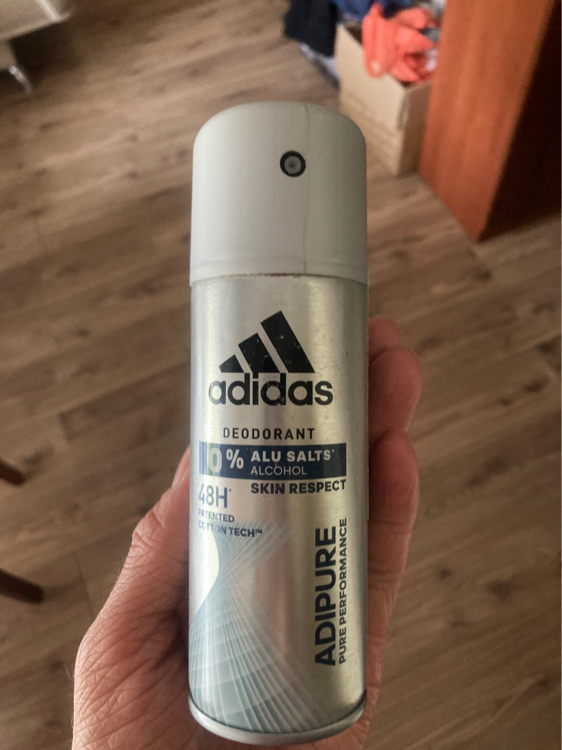 Bærbar tilstødende Bidrag Adidas Adipure 24h Antiperspirant Deodorant Spray Without Aluminum Salts  for Men - 150 ml - INCI Beauty