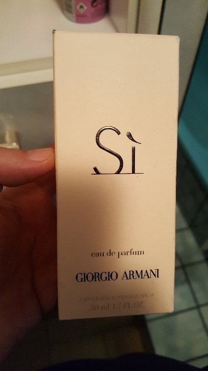 Giorgio Armani Si Eau De Parfum Pour Femme 50 Ml Inci Beauty
