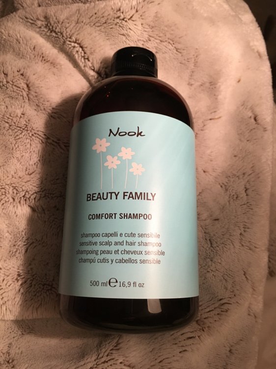 absorberende Lænestol motor Nook BEAUTY FAMILY comfort shampoo 500 ml - INCI Beauty