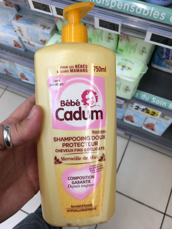 Bebe Cadum Merveille De Miel Shampooing Doux Protecteur 750 Ml Inci Beauty