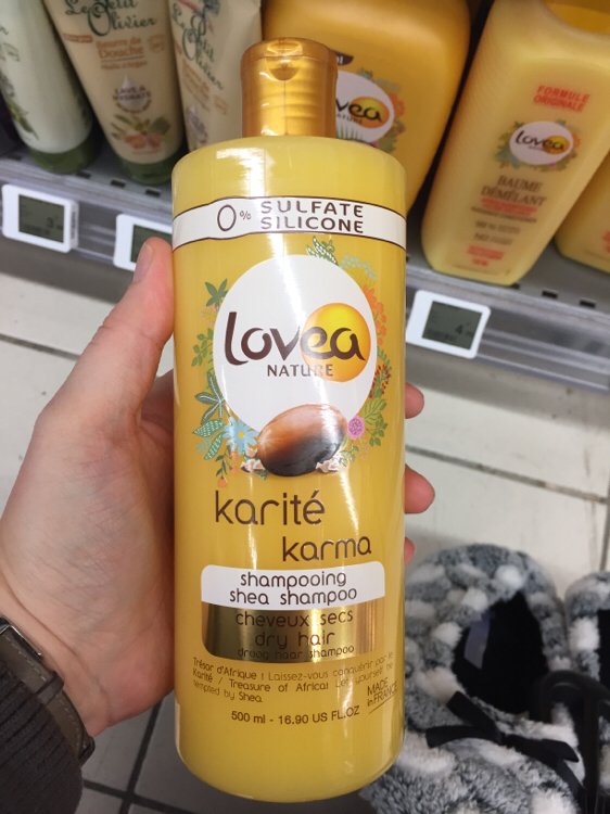 Lovea Karité Karma Shampoing cheveux secs - 500 ml - INCI Beauty