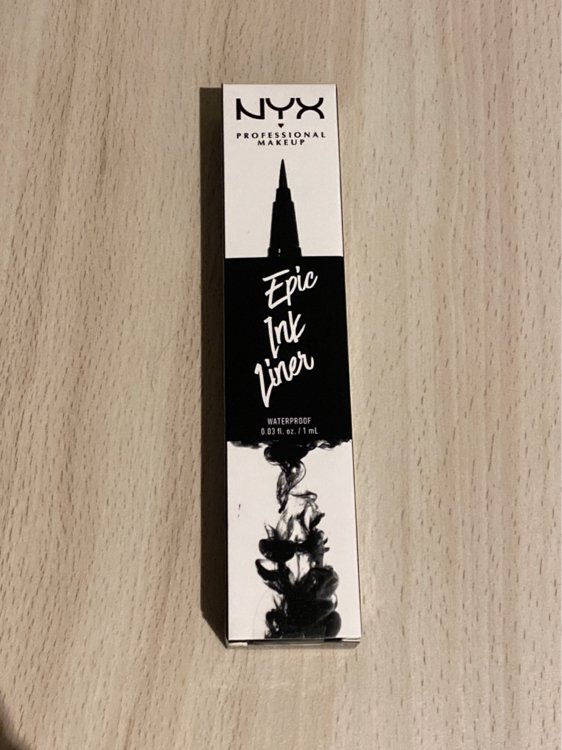 NYX Cosmetics Delineador de Ojos Epic Ink Liner Waterproof - EIL01 Black -  1 ml - INCI Beauty