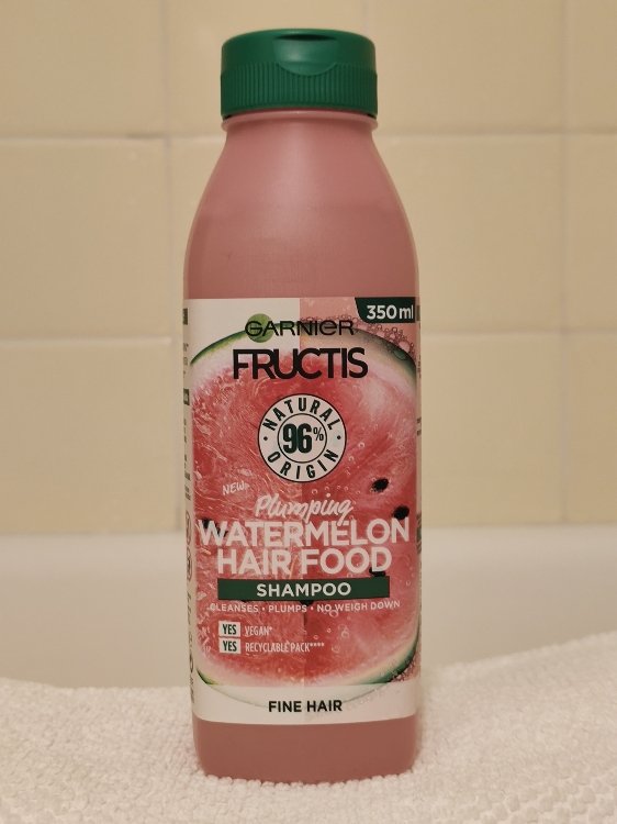 Garnier Fructis Plumping Watermelon Hair Food Shampoo Fine Hair