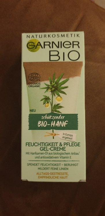 Beauty - Bio-Hanf INCI - 50 Garnier Feuchtigkeit ml & Bio Gel-Creme Pflege