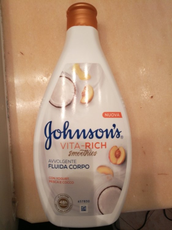 Johnson's Vita-Rich Smoothies - Fluida Corpo con Yogurt Pesca Cocco - 400 - INCI Beauty