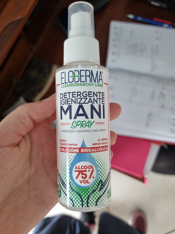 Eloderma Detergente Igienizzante Mani Spray - 100 ml - INCI Beauty