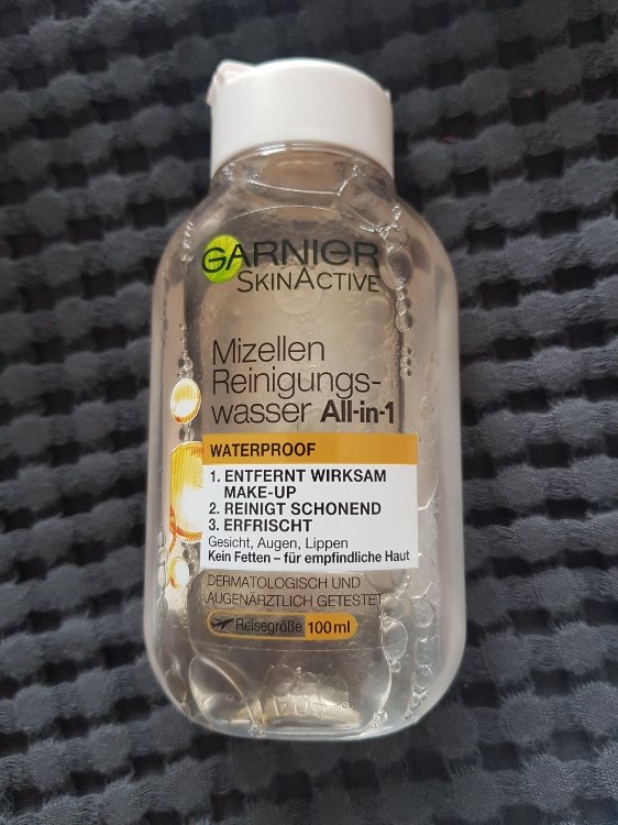 Garnier SkinActive Mizellen Gesichtswasser Mini Reisegröße - 100 ml - INCI  Beauty