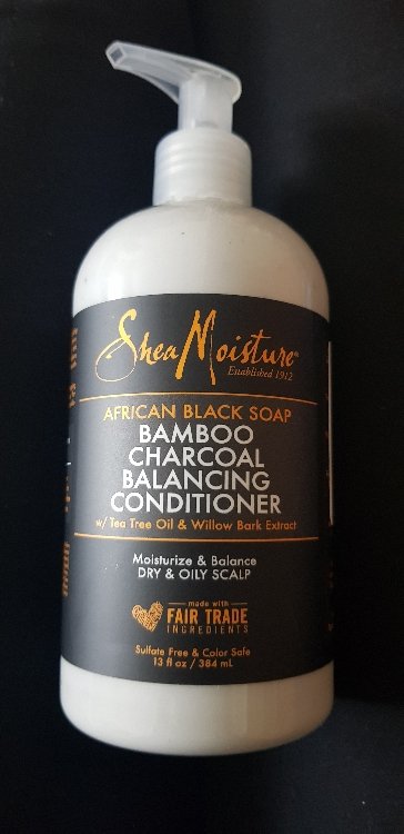Shea Moisture Deep Cleansing Conditioner African Black Soap Bamboo Charcoal 13 Oz Inci Beauty