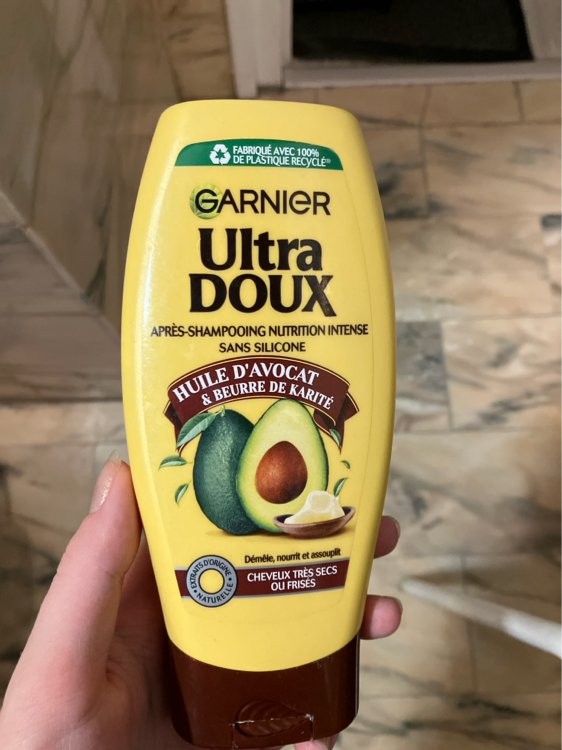 Soin cheveux à l'huile d'avocat et beurre de Karité Ultra Doux de Garnier -  200ml