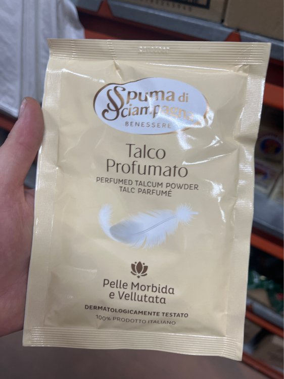 Spuma di Sciampagna Talco Profumato - Talc parfumé 75 g - INCI Beauty