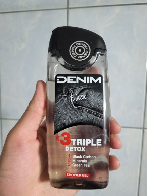 Denim Black Shower Gel - Energizing - 250 ml - INCI Beauty